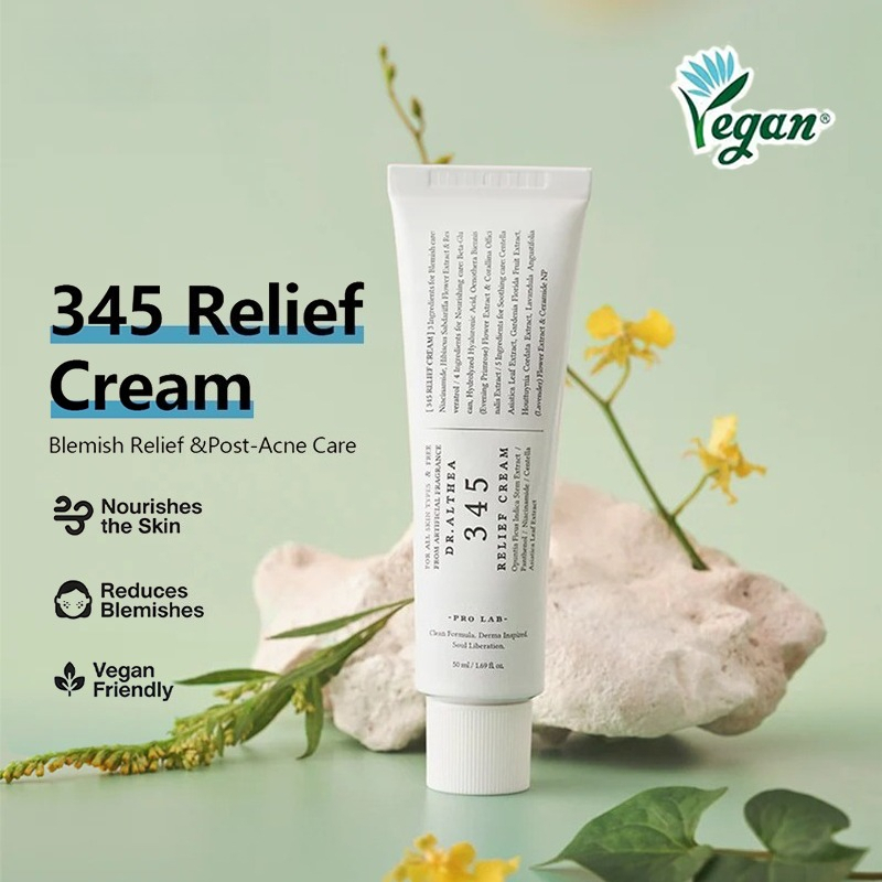 345 Relief Cream – Moisturizing & Soothing Blemish Care Cream for Skin Nourishment, Barrier Support & Healthy Radiant Complexion - View 2 of 2