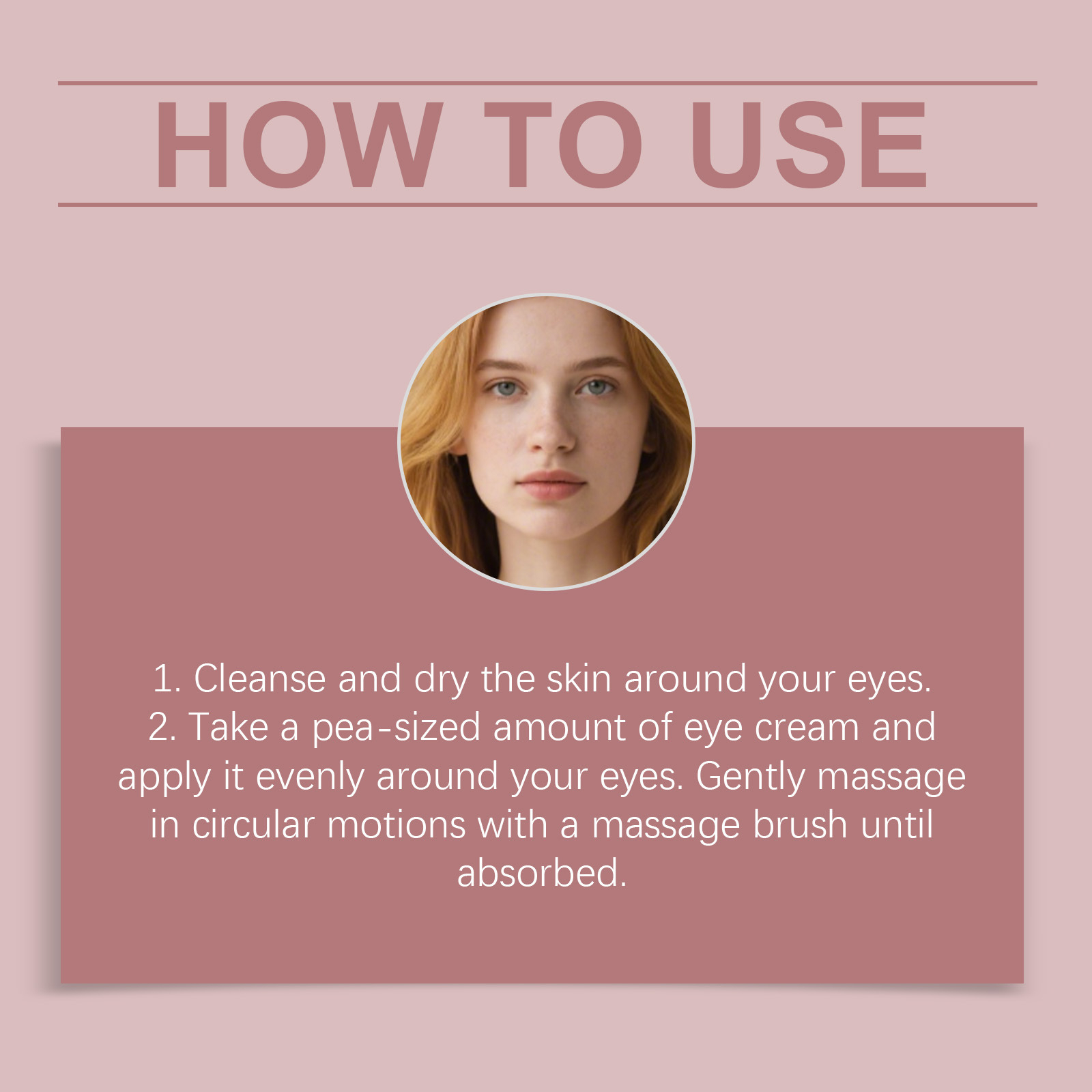 Ginseng Eye Cream for Brightening & Hydrating Eye Care for Puffy Eye Bags, Dark Circles, Fine Lines, Wrinkles – Korean Skin Care Krim Mata Anti-Aging Moisturizing Under Eye Treatment - View 3 of 3