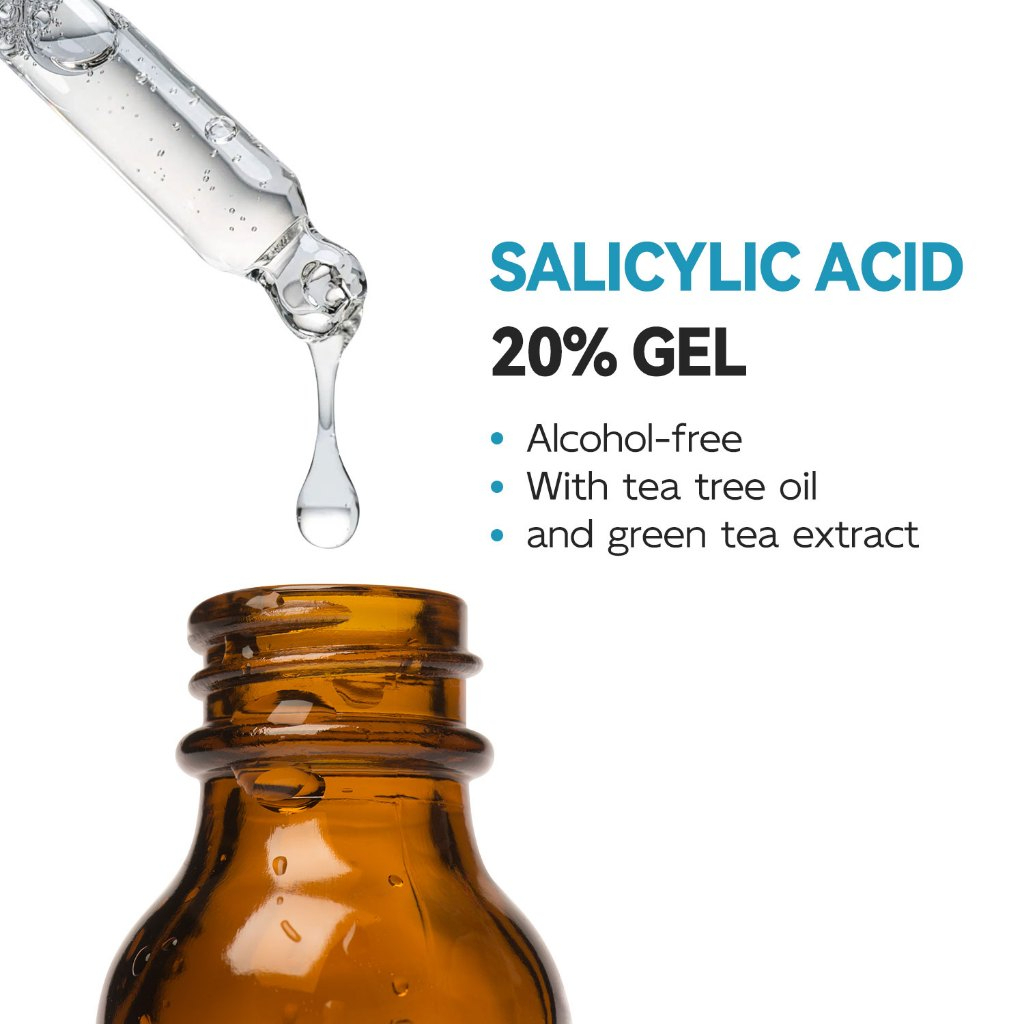 RSNY 20% Salicylic Acid Gel – Intensive Pore Clearing, Oil Control & Blackhead Removal Treatment for Smooth, Clear Skin Care - View 2 of 3