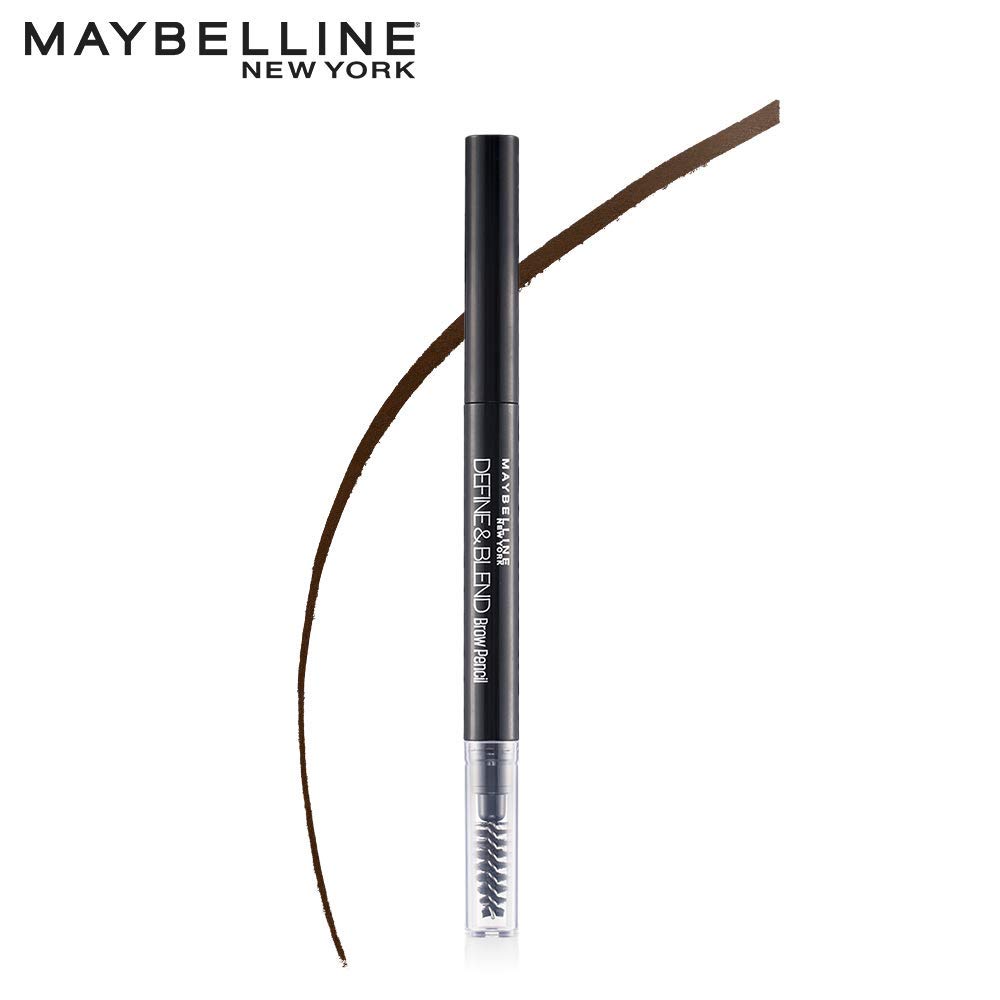 Maybelline New York Brow Pencil, With Spoolie, Long-lasting and Natural-looking Results,Natural Brown, 0.16 g - View 2 of 5