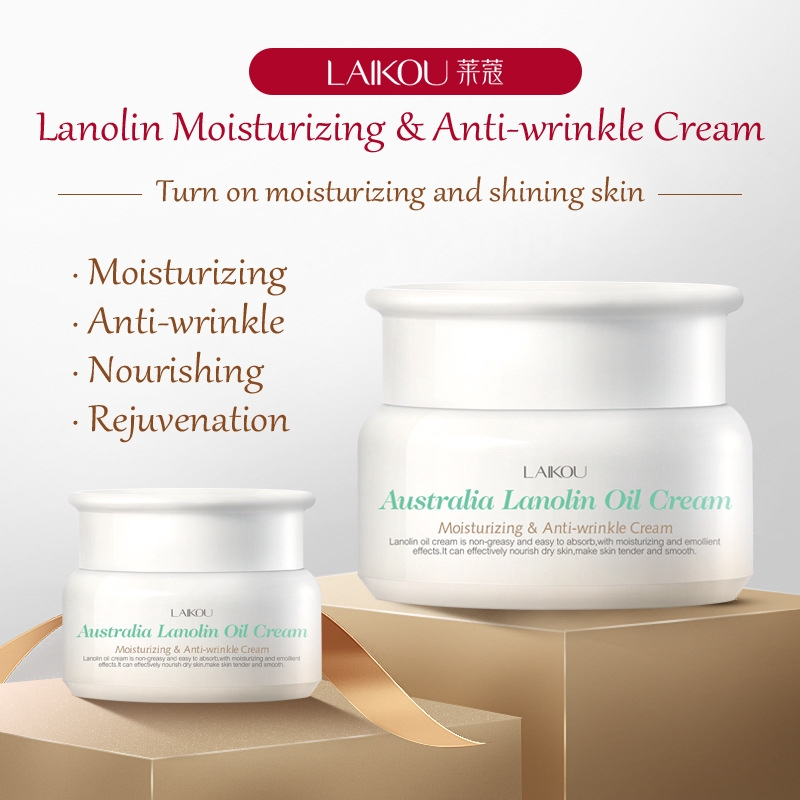 LAIKOU Australia Lanolin Oil Cream 35g – Moisturizing Anti-Wrinkle Face Cream for Deep Hydration, Skin Repair, Smooth Texture & Youthful Radiant Skin Care - View 2 of 3