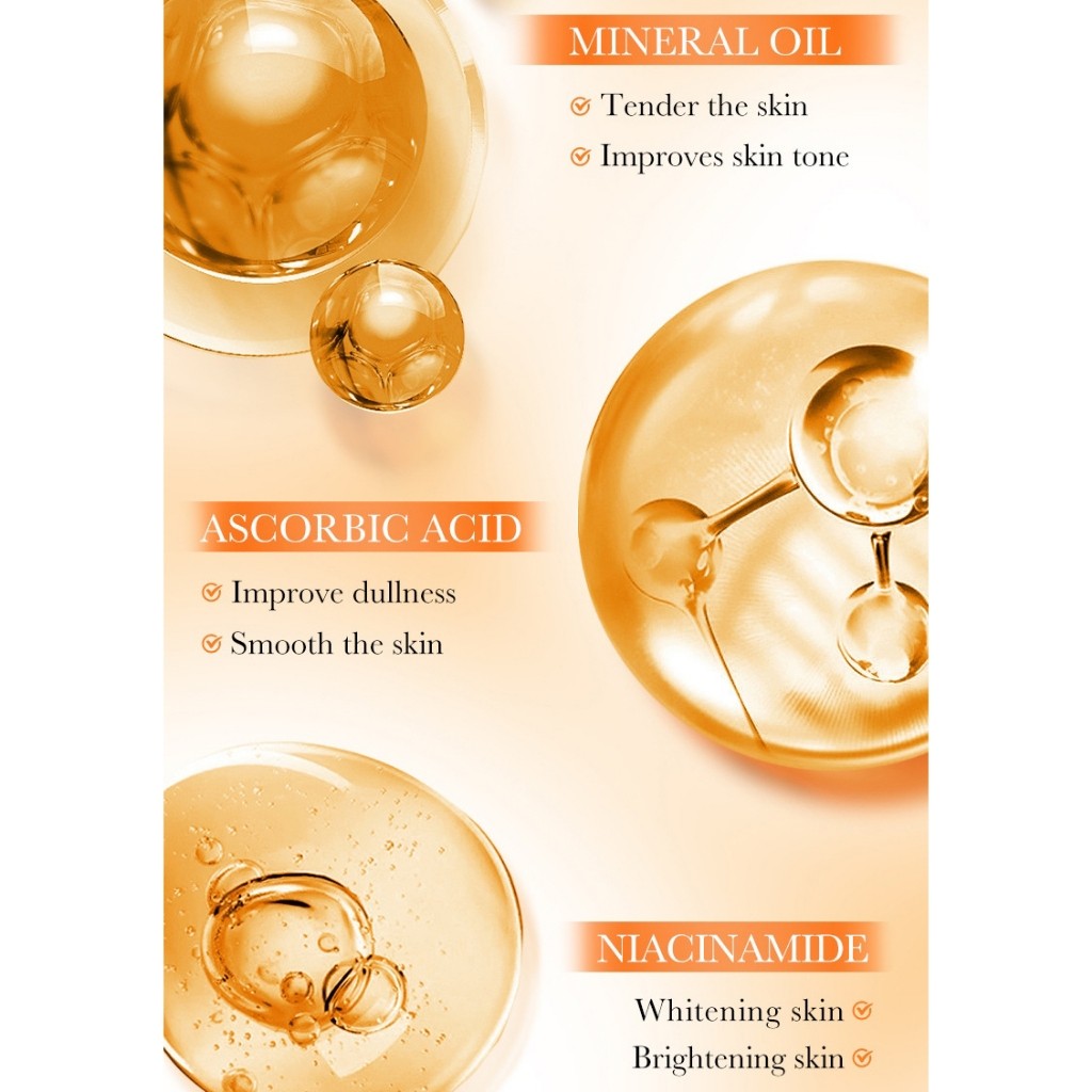 SADOER Vitamin C Whitening Body Lotion Orange Essence Extract 300g(FROM MALAYSIA) - View 3 of 3