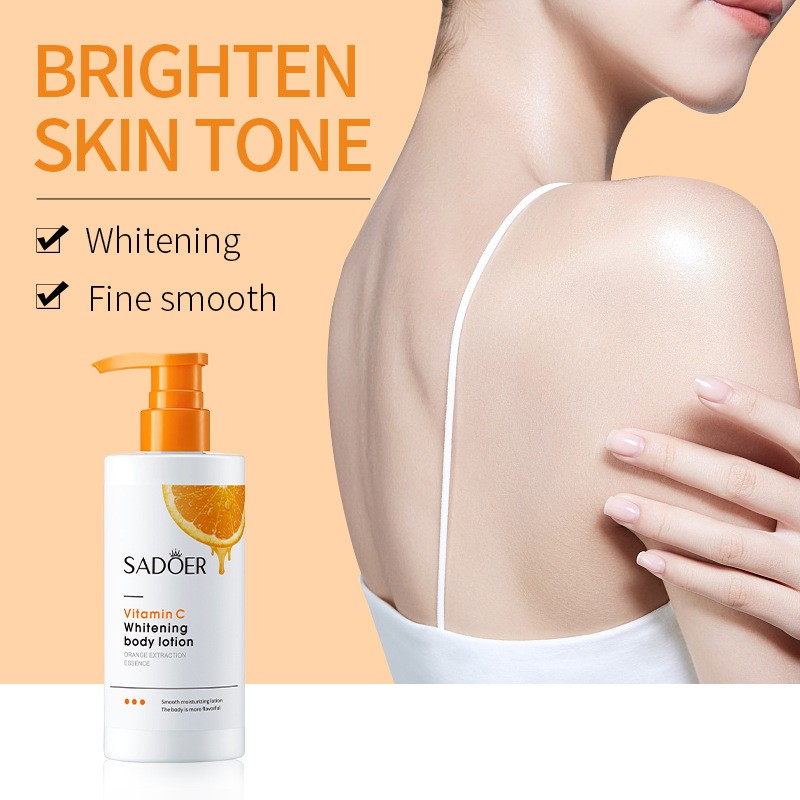 DT37 SADOER Vitamin C Whitening Body Lotion 250g(FROM MALAYSIA) - View 2 of 3
