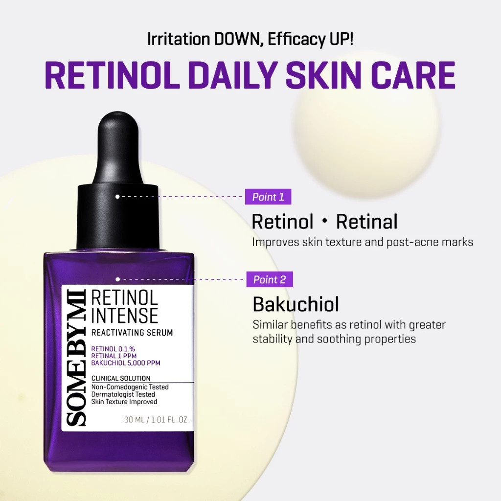 SOME BY MI Retinol Intense Reactivating Serum Essence 30ml [Anti-aging, Wrinkle Care, Reactivating, Vegan] - View 2 of 3