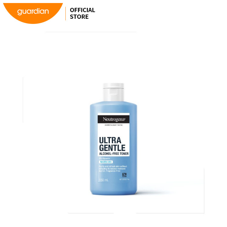 Neutrogena Ultra Gentle Alcohol-Free Toner 150ml Facial Skin Balancing Hydrating Soothing Toner for Sensitive Skin Removes Impurities Refreshes Calms Irritation Restores Moisture pH Balance Lightweight Non-Irritating Daily Use Skincare Formula - View 2 of 3