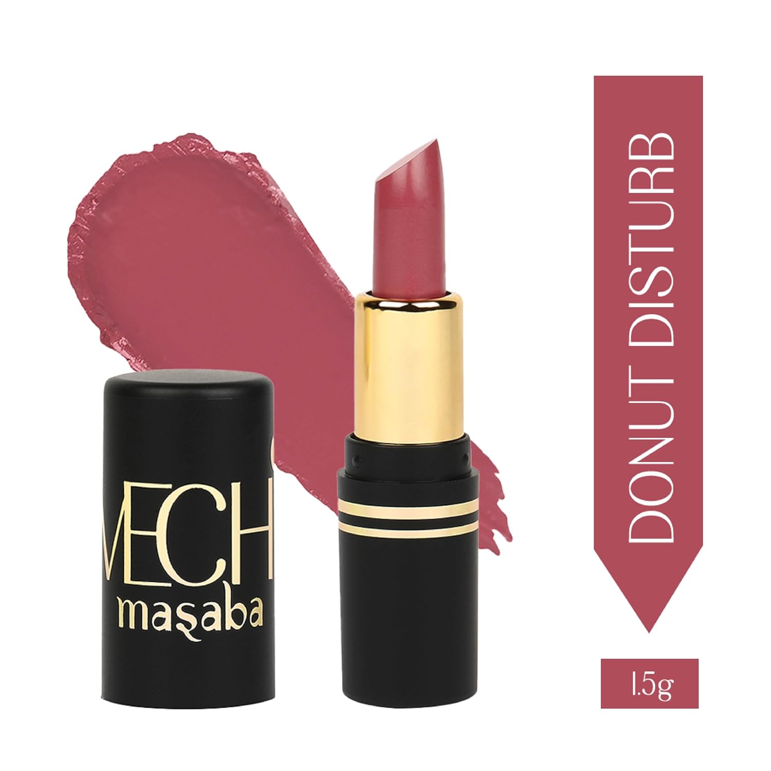 LoveChild Masaba Pocket Mini Lipstick Gift Set, Pack of 3 with FREE Pouch, Hydrating & Long-Lasting Matte Finish, 1.5g Each, Shades for All Skin Tones, Compact & Travel-Friendly Gift Pack, Combo A ,Buffet A - View 7 of 8