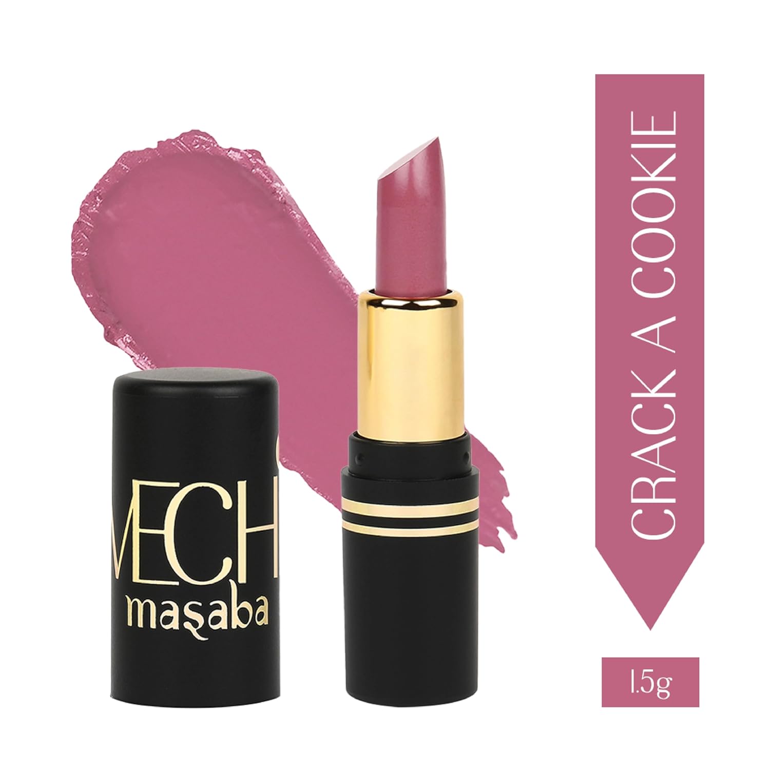 LoveChild Masaba Pocket Mini Lipstick Gift Set, Pack of 3 with FREE Pouch, Hydrating & Long-Lasting Matte Finish, 1.5g Each, Shades for All Skin Tones, Compact & Travel-Friendly Gift Pack, Combo D - View 5 of 8