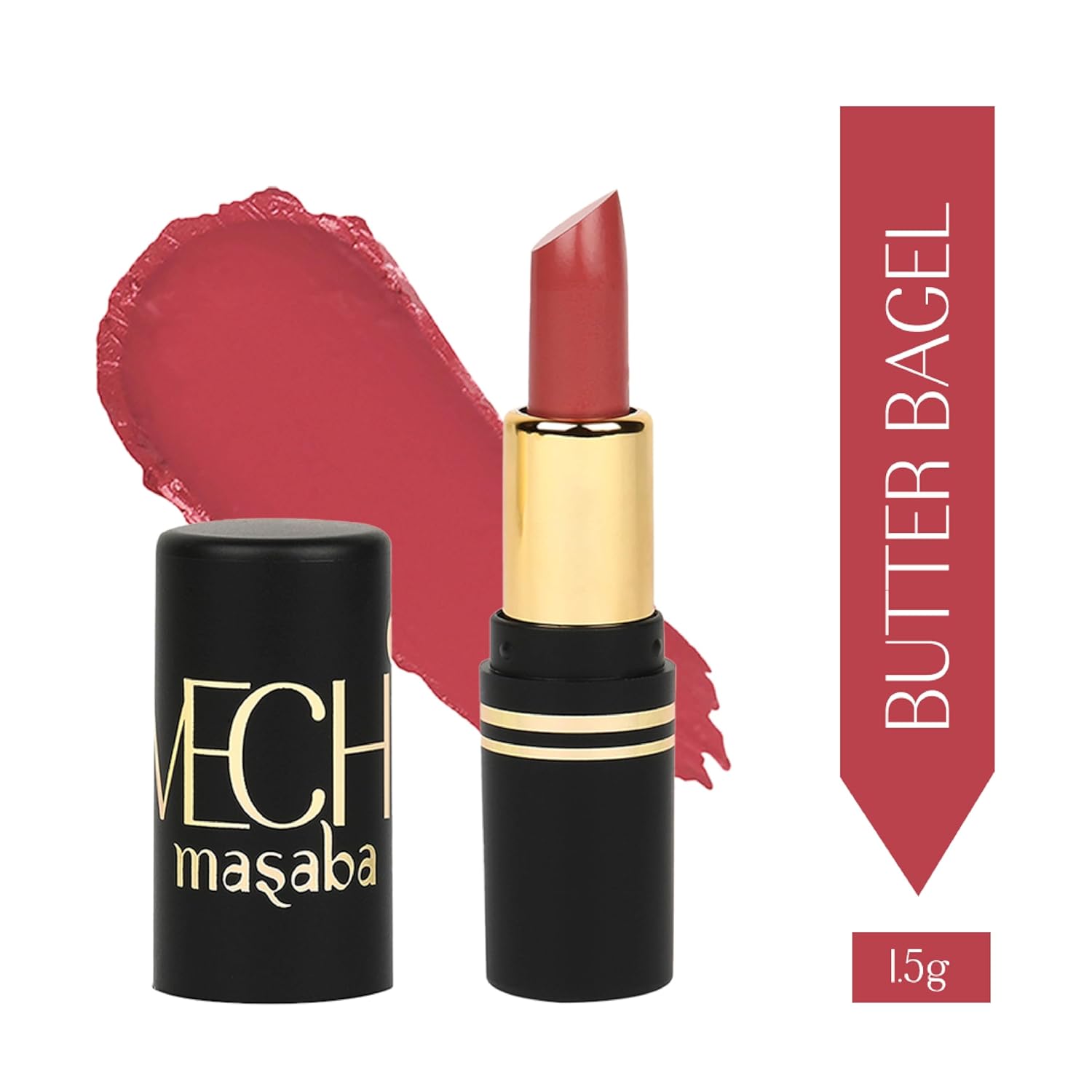 LoveChild Masaba Pocket Mini Lipstick Gift Set, Pack of 3 with FREE Pouch, Hydrating & Long-Lasting Matte Finish, 1.5g Each, Shades for All Skin Tones, Compact & Travel-Friendly Gift Pack, Combo D - View 7 of 8