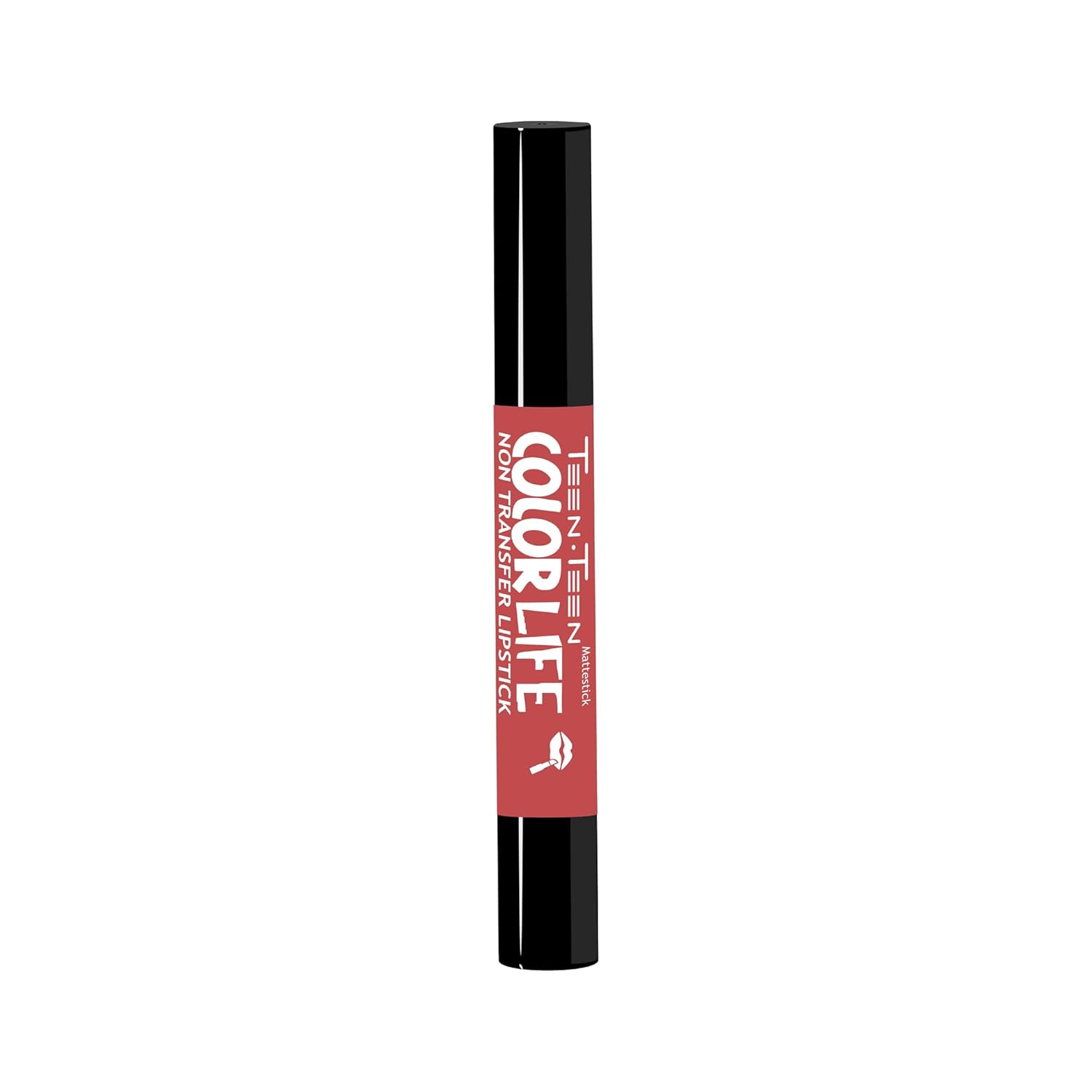 TEEN.TEEN Color Life Nontransfer Crayon Lipstick | Matte Finish with Built-in Primer | Waterproof & Long Lasting Lip Color | Smudge-Proof, Fade-Resistant Formula | Bollywood-Nude, 2gm - View 5 of 5