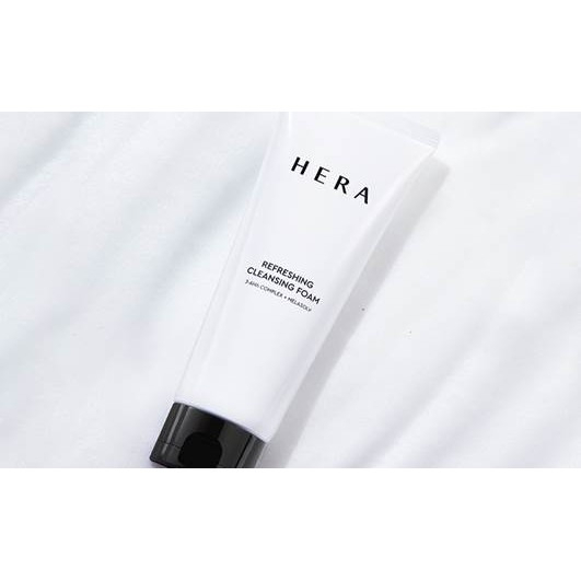 HERA Refreshing Cleansing Foam 50g Deep Cleansing Facial Foam Gentle Hydrating Face Wash Oil Control Pore Care Brightening Daily Skincare Cleanser for Fresh Smooth Clear Healthy Looking Skin - View 2 of 3