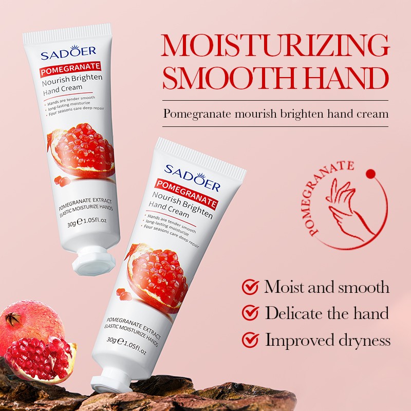 ROREC SADOER Pomegranate Fresh Brightening Hand Cream Moisturizing Anti-Chapped Hand Cream 30g(FROM MALAYASIA) - View 3 of 3