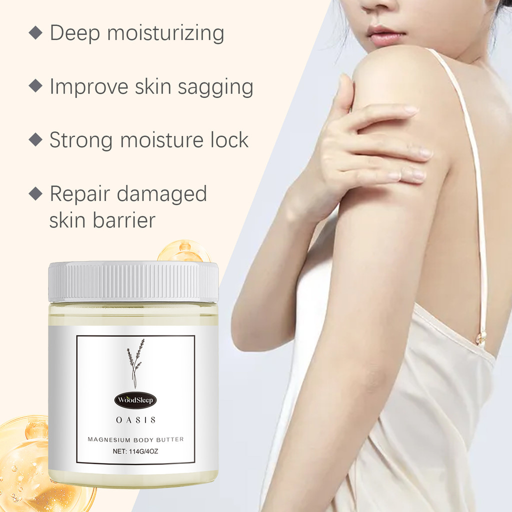 Shea Butter Body Moisturizer Cream Deep Hydrating Skin Care Daily Use Nourishing Moisturizing Lotion for Soft Smooth Healthy Looking Skin Rich Shea Butter Formula for Long Lasting Hydration - View 3 of 3