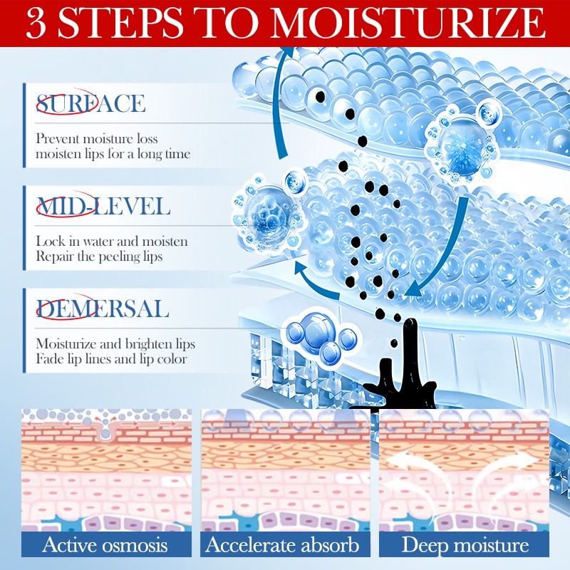 ROREC SADOER 5X Ceramide Moisturise Lip Mask 10g(from malaysia) - View 2 of 3