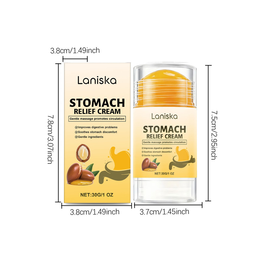 Advanced Vitamin E Shea Butter Body Care Stick 30g Moisturizing Balm Deep Hydration Nourishing Repair Skin Care Stick for Dry Skin Hands Feet Elbows Daily Use Travel Friendly Skin Softening Balm Lilin Vitamin E - View 2 of 3