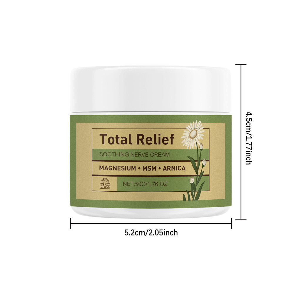 Advanced Body Care Cream 50g Arnica Magnesium MSM Shea Butter Plant Based Moisturizing Massage Cream Deep Hydration Soothing Relief Skin Softening Daily Body Care for Smooth Healthy Looking Skin - View 2 of 3
