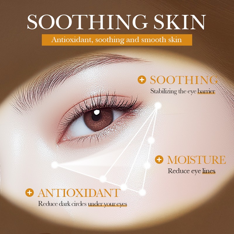 BIOAQUA Turmeric Eye Cream Anti-Oxidation Soothing Smooth Eye Area Enhance Eye Area Glossiness Firming Nourish 20g(FROM MALAYSIA) - View 2 of 3