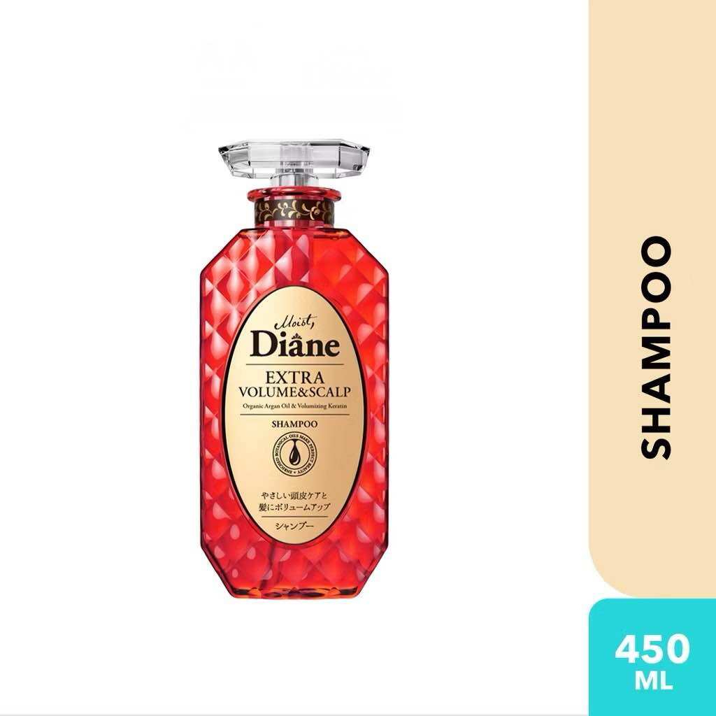 MOIST DIANE Perfect Beauty Extra Volume Scalp Shampoo 450ml Nourishing Hair Cleanser Volumizing Scalp Care Moisturizing Hair Shampoo for Soft Smooth Healthy Strong Fresh Looking Hair Daily Care - View 3 of 3