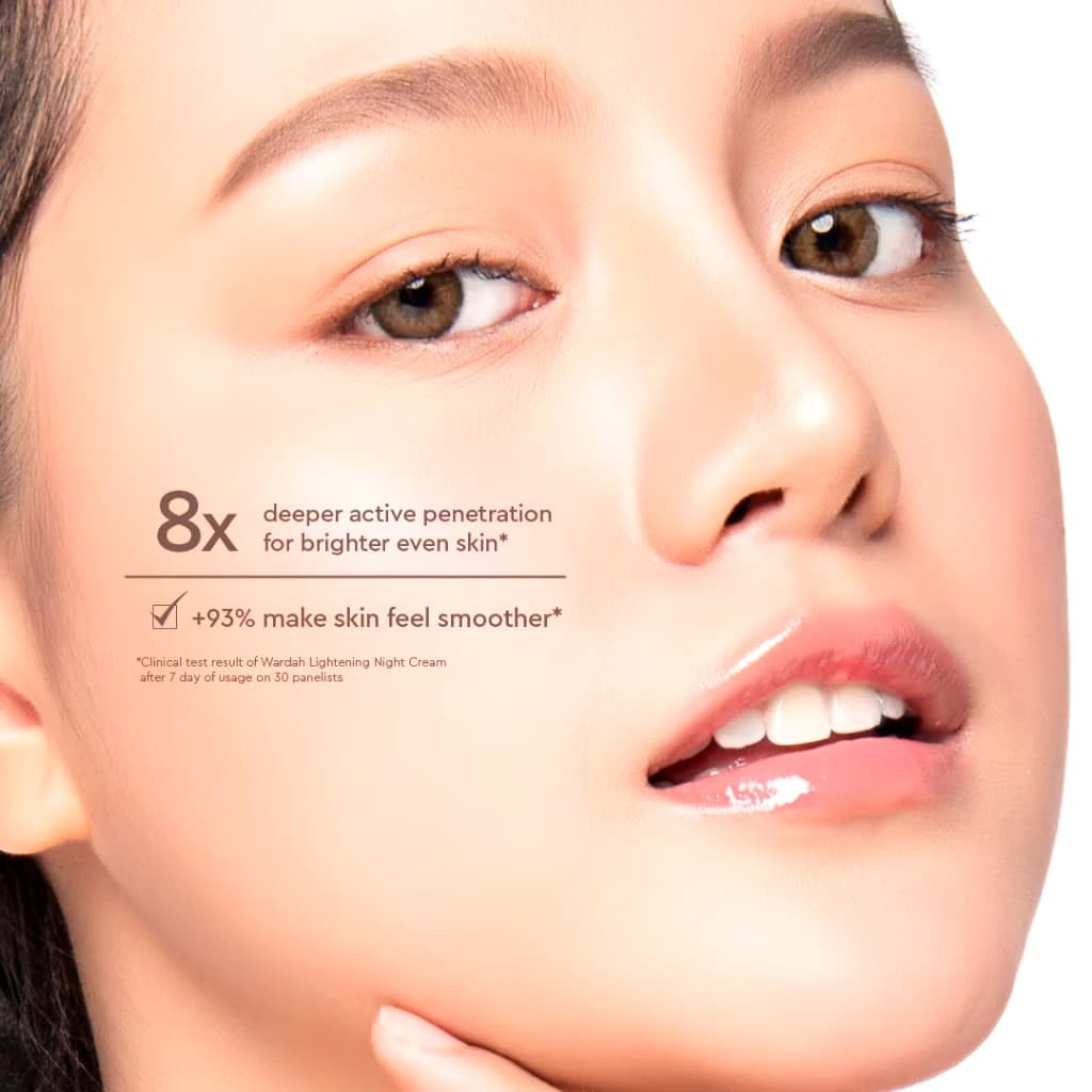 Wardah Lightening Blue Clay Mask 50g Advanced Niacinamide Kaolin Mineral Clay Face Mask Brightening Oil Control Deep Cleansing Pore Care Hydrating Skincare for Smooth Clear Radiant Healthy Looking Skin - View 3 of 3