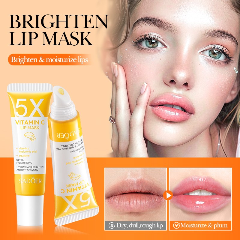 ROREC SADOER 5X Vitamin C Brighten Lip Mask 10g(FROM MALAYSIA) - View 3 of 3