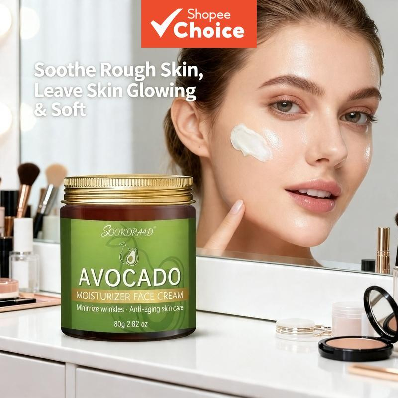 Avocado Face Cream, Night Hydration, Face, Unisex, 80g, Deep Nourish, Night Care Krim Muka Avokado, Penghidratan Malam - View 2 of 3