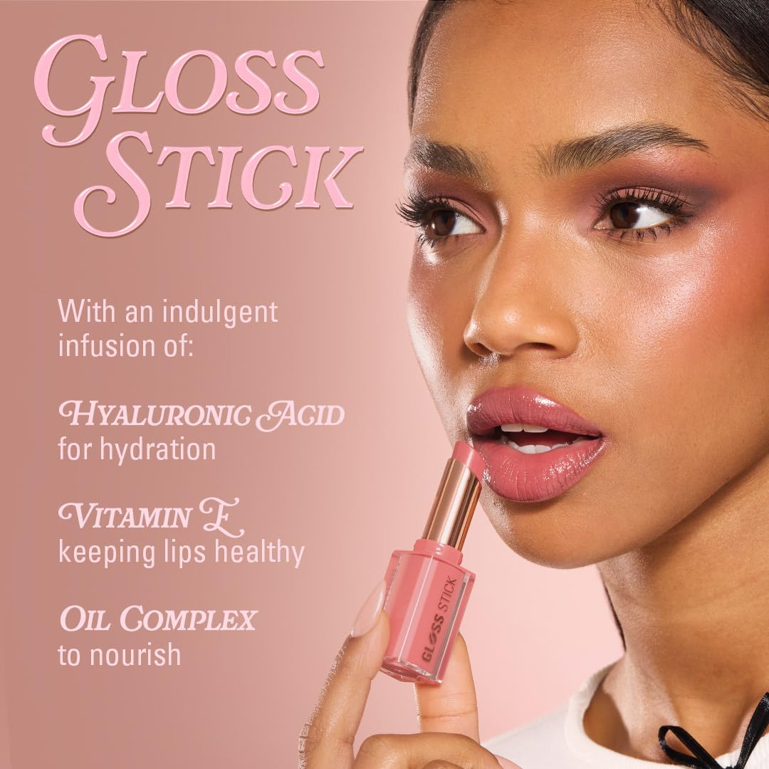 Revolution Pout Lip Gloss Stick – Chocolate Ganache | Juicy Tint with Glossy Balm Finish | Moisturizing, Lightweight & Non-Sticky | Vegan & Cruelty-Free | 3g - View 3 of 7