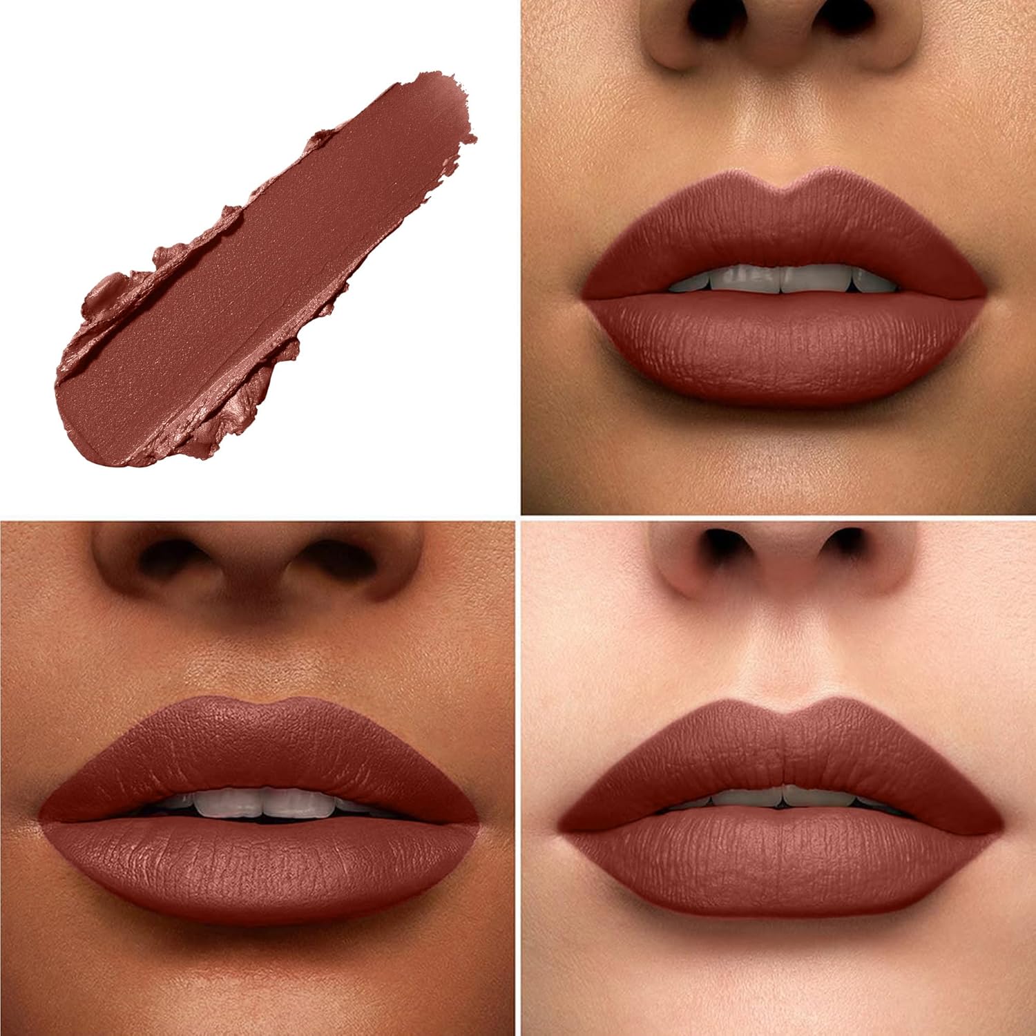 Colors Queen Nude It Creamy Matte Lipstick – 3.6g | Lightweight, Waterproof Lipstick for Women (08 - Crimson Red) - View 7 of 7