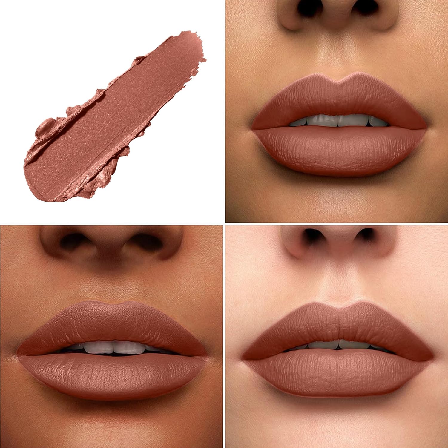 Colors Queen Nude It Creamy Matte Lipstick – 3.6g | Lightweight, Waterproof Lipstick for Women (12 - Blush) - View 7 of 7