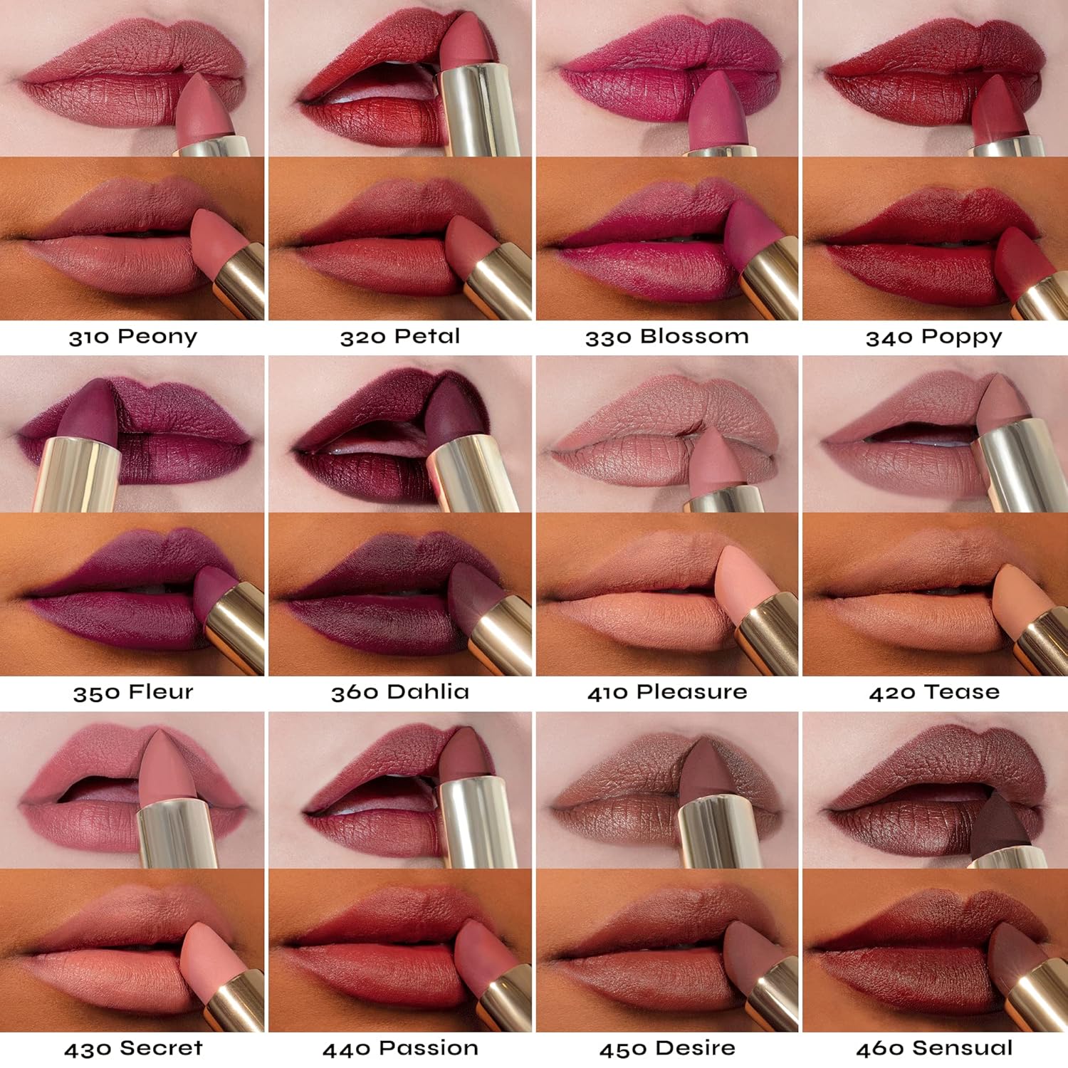 Color Fetish Matte Lipstick is an ultra-creamy, pigment-rich lipstick,Desire - View 4 of 9