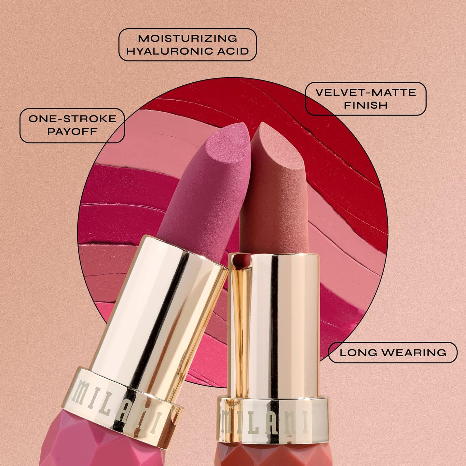 Color Fetish Matte Lipstick is an ultra-creamy, pigment-rich lipstick,Desire - View 6 of 9