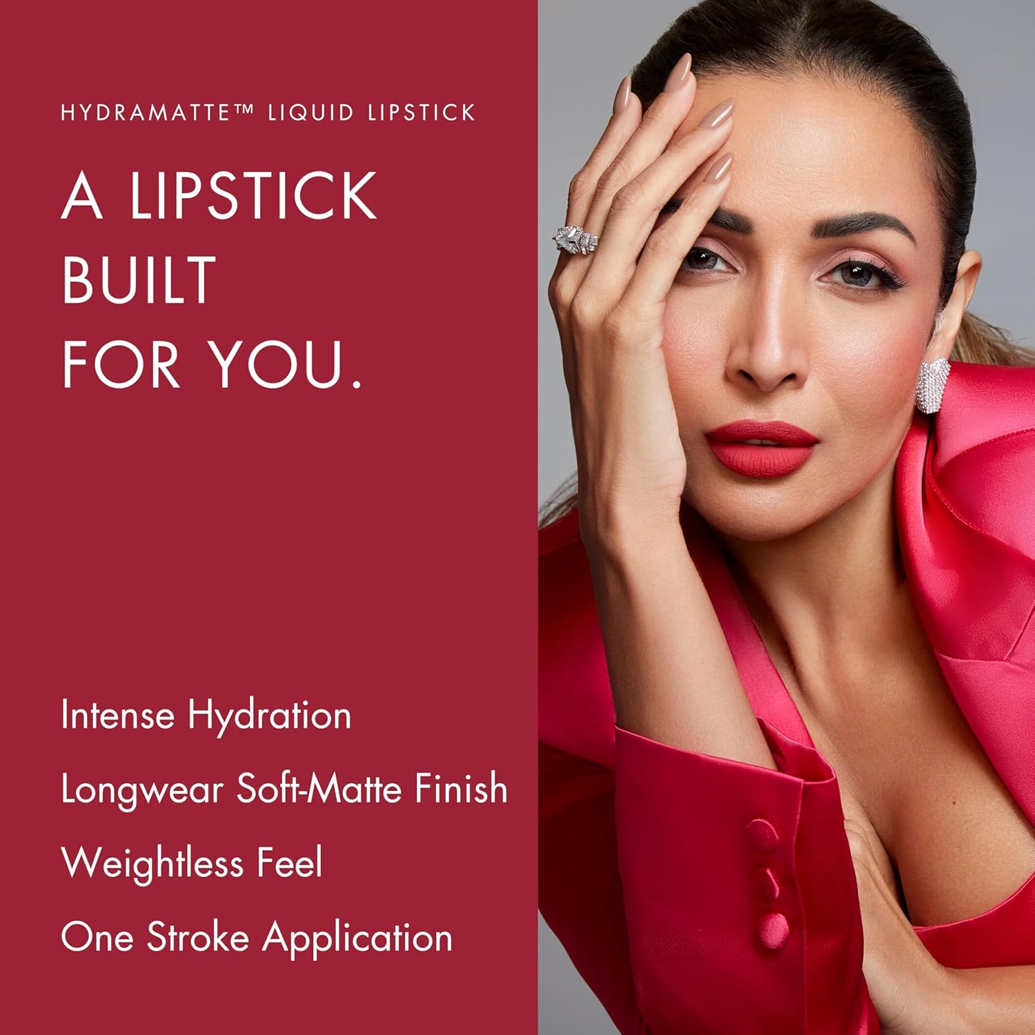HYUE HydraMatte™ Liquid Lipstick | 2.2ml | Corallina Soft-Matte Long-Wear | Intense Color | with Jojoba, Almond & Gooseberry Extracts | Travel-Friendly | Precision Tip | 12 Bold Shades - View 5 of 7