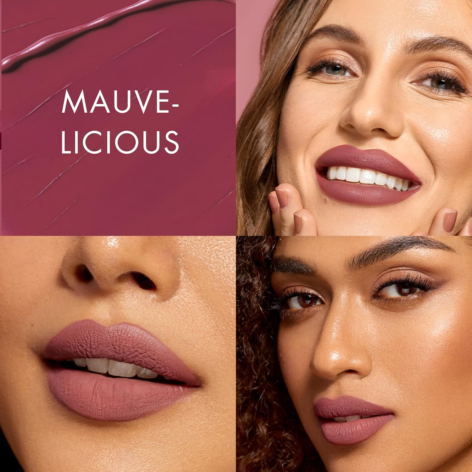 HYUE HydraMatte™ Liquid Lipstick | 2.2ml | Mauve-licious Soft-Matte Long-Wear | Intense Color | with Jojoba, Almond & Gooseberry Extracts | Travel-Friendly | Precision Tip | 12 Bold Shades - View 7 of 7