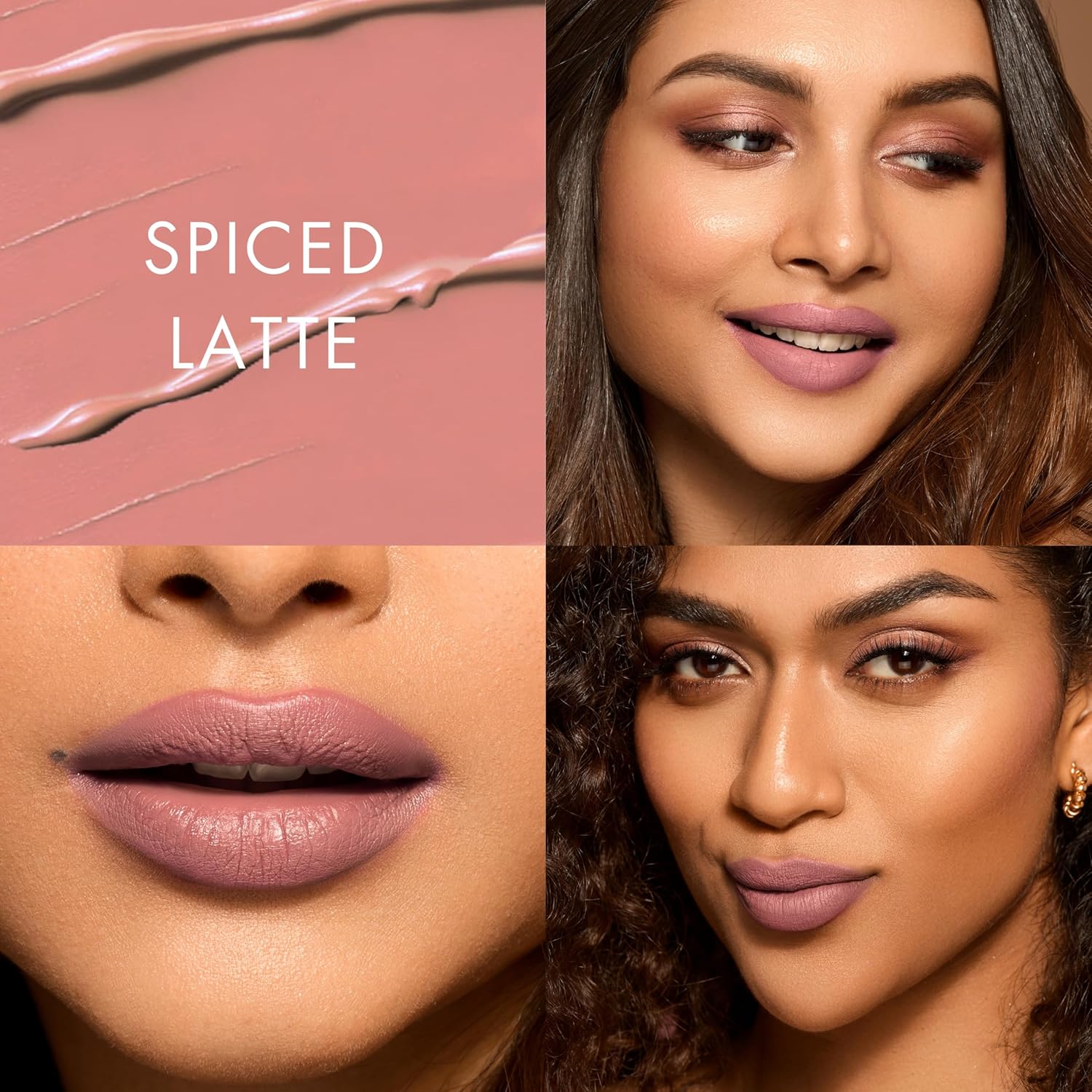 HYUE HydraMatte™ Liquid Lipstick | 2.2ml | Spiced Latte Soft-Matte Long-Wear | Intense Color | with Jojoba, Almond & Gooseberry Extracts | Travel-Friendly | Precision Tip | 12 Bold Shades - View 7 of 7