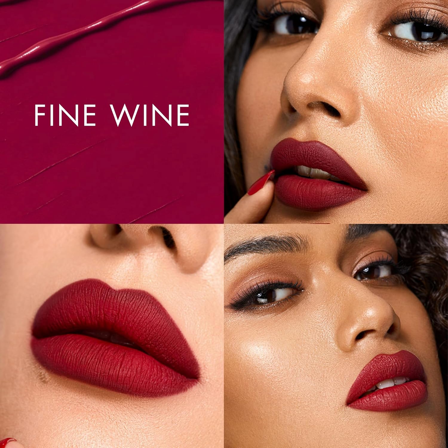HYUE HydraMatte™ Liquid Lipstick | 2.2ml | Fine Wine Soft-Matte Long-Wear | Intense Color | with Jojoba, Almond & Gooseberry Extracts | Travel-Friendly | Precision Tip | 12 Bold Shades - View 7 of 7