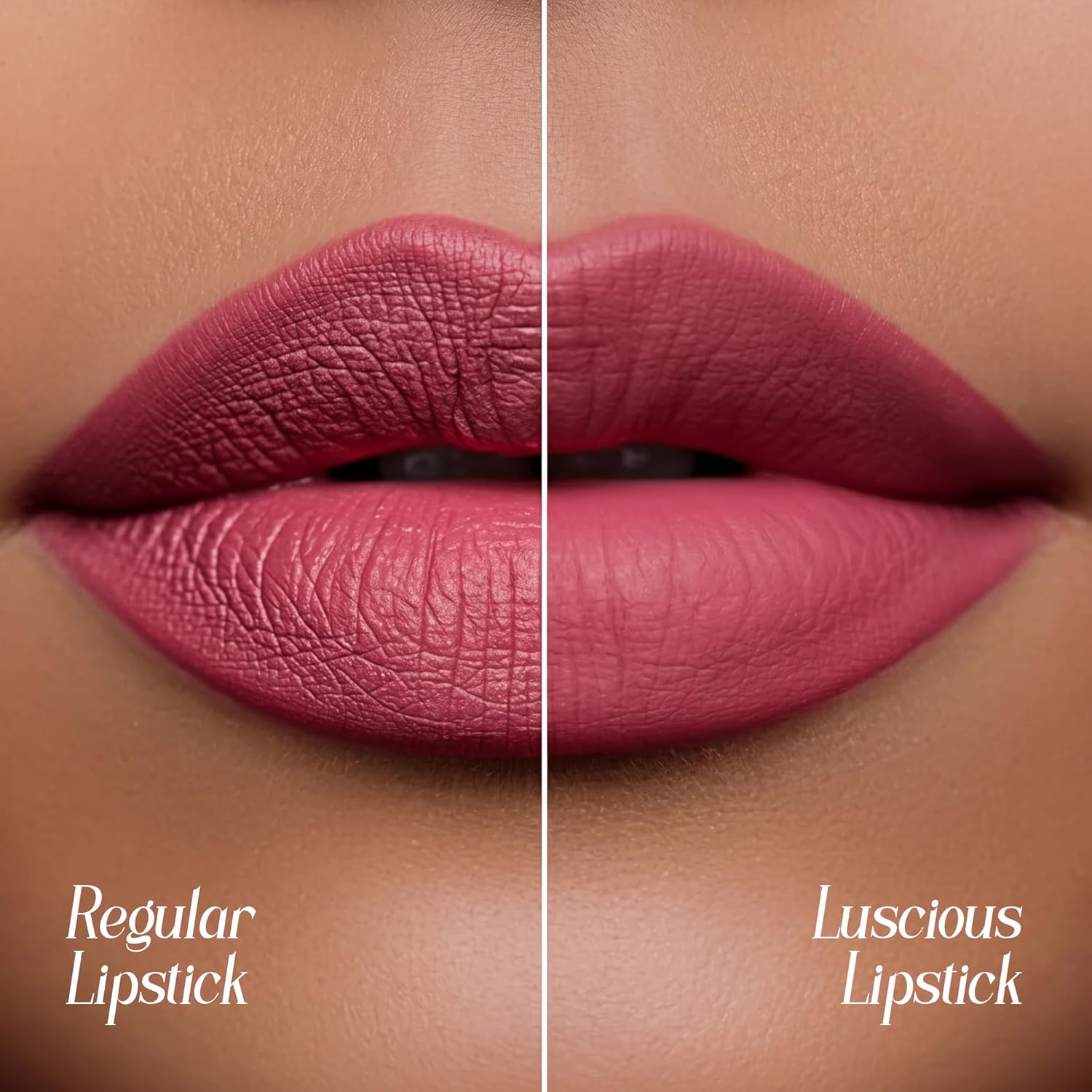 Colors Queen Luscious Lips - Non Transfer Creamy Matte Lipstick | Highly Pigmented with Smooth Application | Long Lasting Lipstick Waterproof | Smudge Proof Lipstick for Women (18 - Bunch Nude - 3.5g) - View 4 of 8