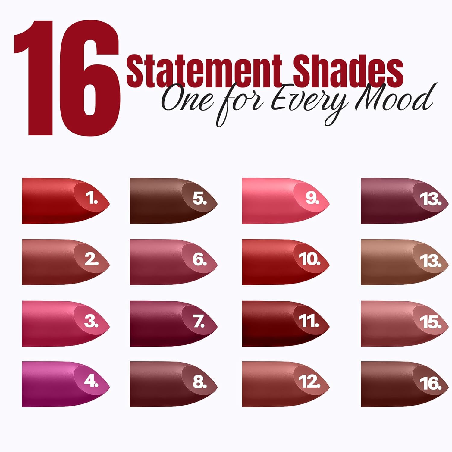 Colors Queen Luxury Matte Non Transfer Lipstick - 16 Coffee Commando, 4g | Highly Pigmented, Single Stroke Application, Ultra Matte Long Lasting | Smudge Proof & Waterproof Lipstick for Women - View 2 of 7