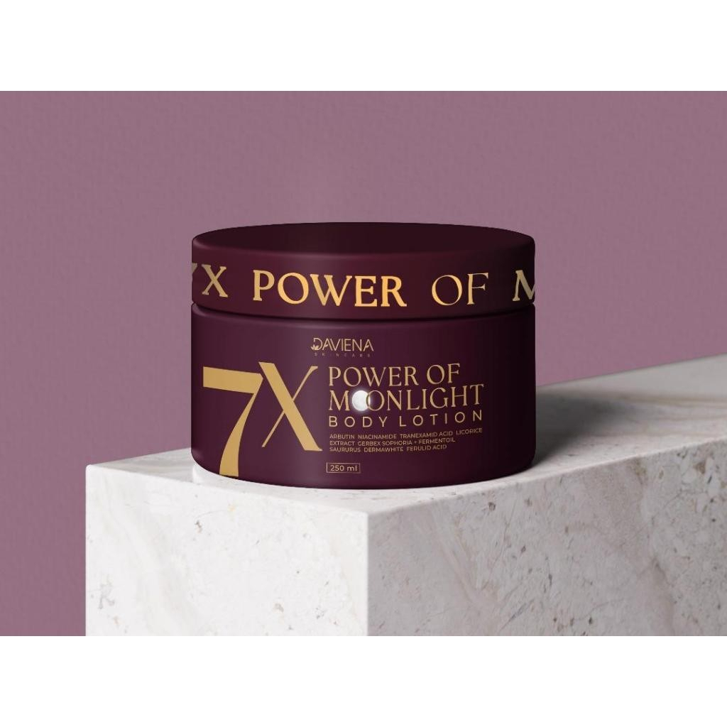 Daviena 7x Power of Moonlight Brightening & Deep Hydrating Nourishing Body Lotion for Smooth, Radiant, Soft, Glowing, Healthy-Looking Skin with Long-Lasting Moisture, Silky Texture, Refreshing Fragrance, Daily Care, Fast Absorption, and Ultimate Skin Protection Formula - View 3 of 3