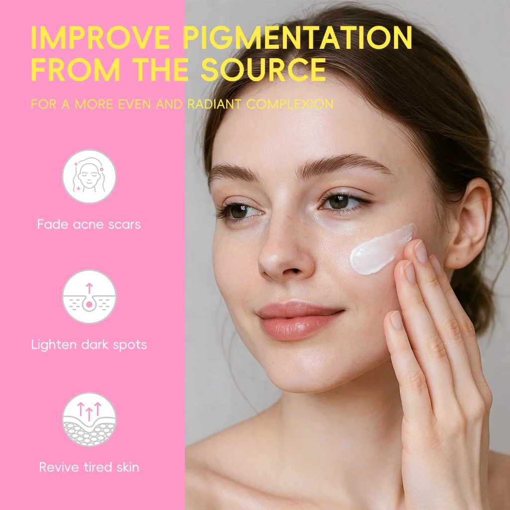 LAIKOU 5 In 1 Glow Up Super Cream Vitamin C Glutathione Hyaluronic Acid Deeply Nourish Skin Soften Skin 30g - View 3 of 3