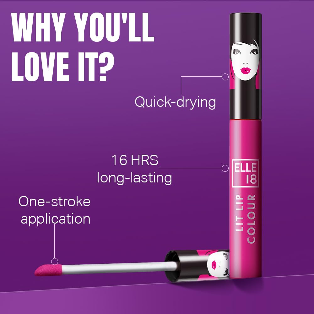ELLE18 LIQUID LIP COLOR NUDE CHARM - View 2 of 6