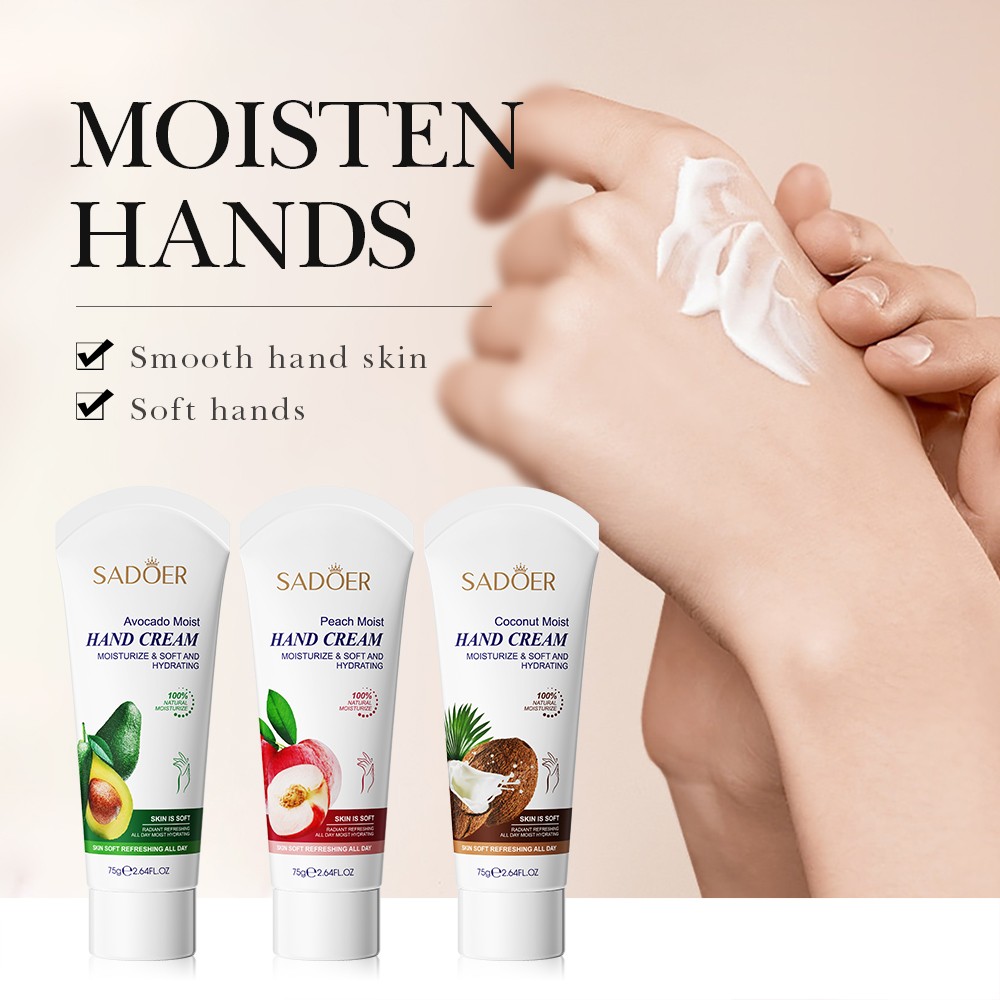 ROREC SADOER Fruit Extract Moisturizing Hand Cream Hydrating Autumn Winter Hand Cream 75g- Avocado(from malaysia) - View 2 of 3