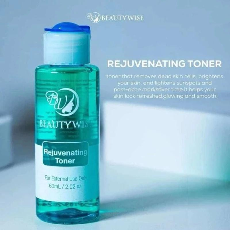 Beauty Wise Rejuv Toner 60ml Brightening Facial Toner for Skin Radiance and Pore Minimizing, Anti-Aging Hydrating Toner for Smoother, Younger-Looking Clear Skin Daily Skincare Treatment Gentle Formula Dermatology Inspired Care - View 2 of 3