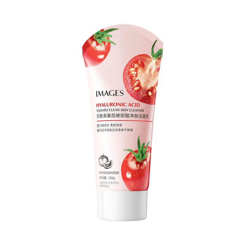 IMAGES Tomato Hyaluronic Acid Moisturizing Hydrating Full Range Skin Care Facial Care All Series-Cleanser(FROM MALAYSIA) - View 2 of 2