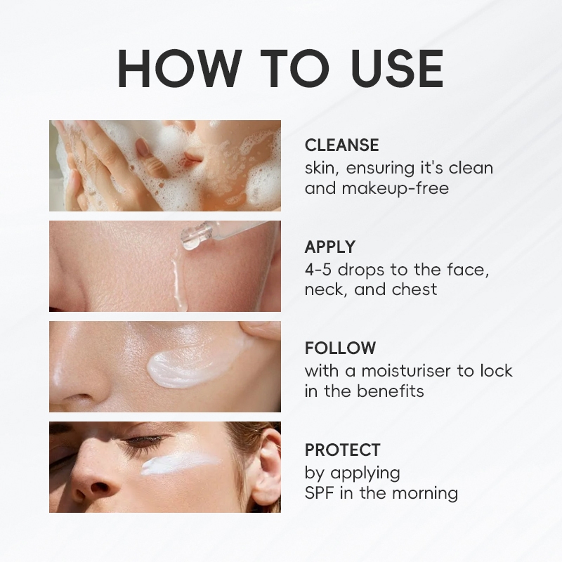 JOYVIN GLOW UP Vitamin C Serum with 3-O Ethyl Ascorbic Acid, Ferulic Acid & Hyaluronic Acid Brightening Anti-Aging Hydrating Facial Serum for Radiant Skin, Dark Spot Care Daily Skincare - View 2 of 3