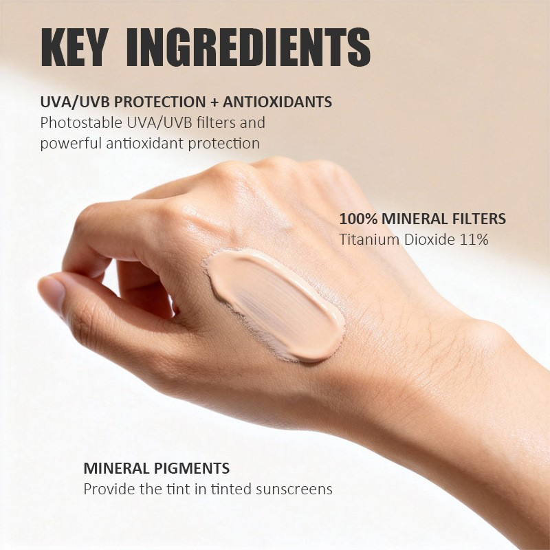 JOYVIN Sunscreen Shaka Face SPF 50+ PA+++ Invisible Fluid Hybrid Sunscreen with Zinc Oxide and 6 UV Filters, Non-Perfumed Lightweight Sun Protection for Sensitive Skin Daily Face Care - View 3 of 3