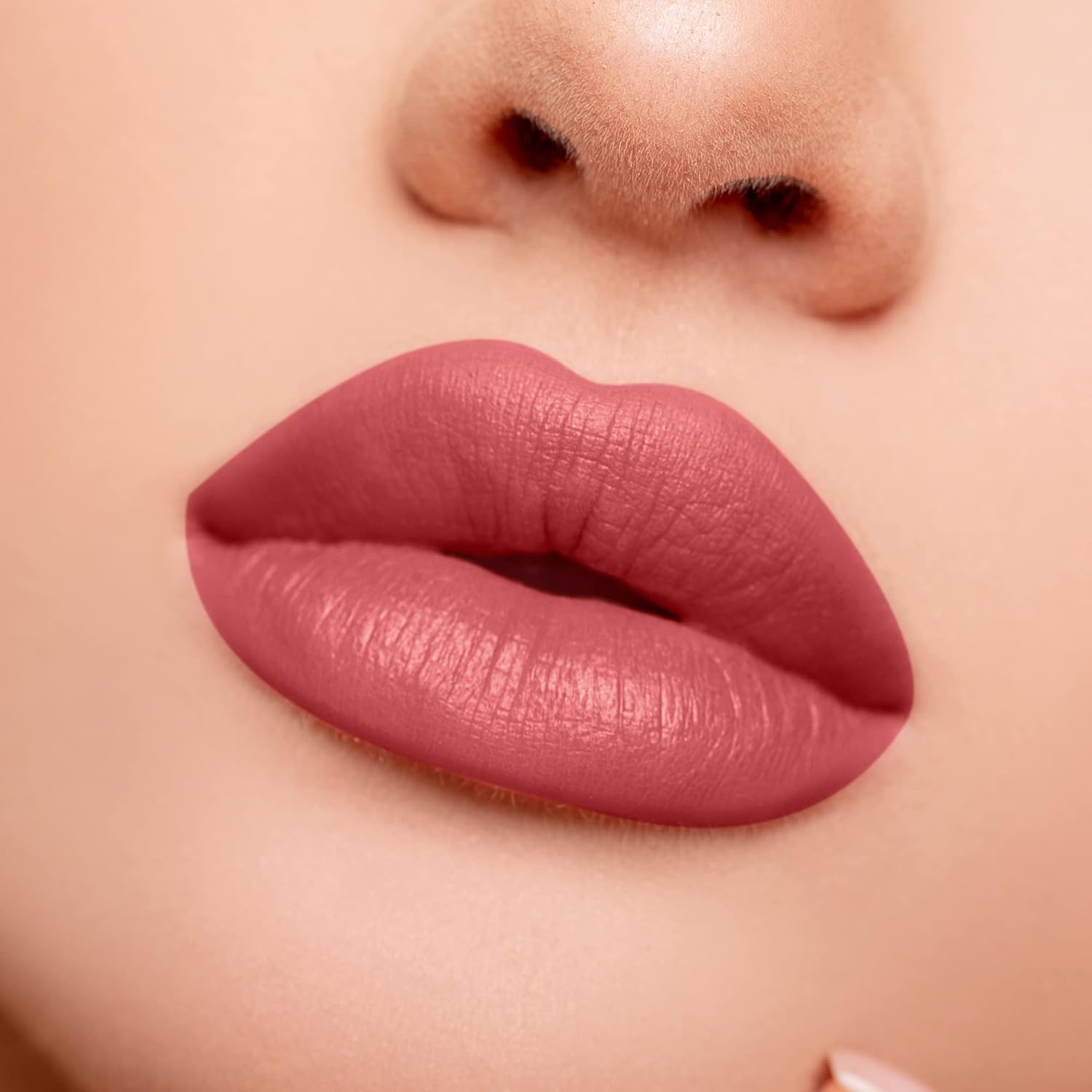 Colors Queen Matte Perfect Lipstick - 100% Non Transfer, Waterproof Matte Lipstick, Liquid Lipstick Matte, 18 hour Stay, Long Lasting Matte Lipstick for women (02 - Caramel Apple) - View 4 of 6