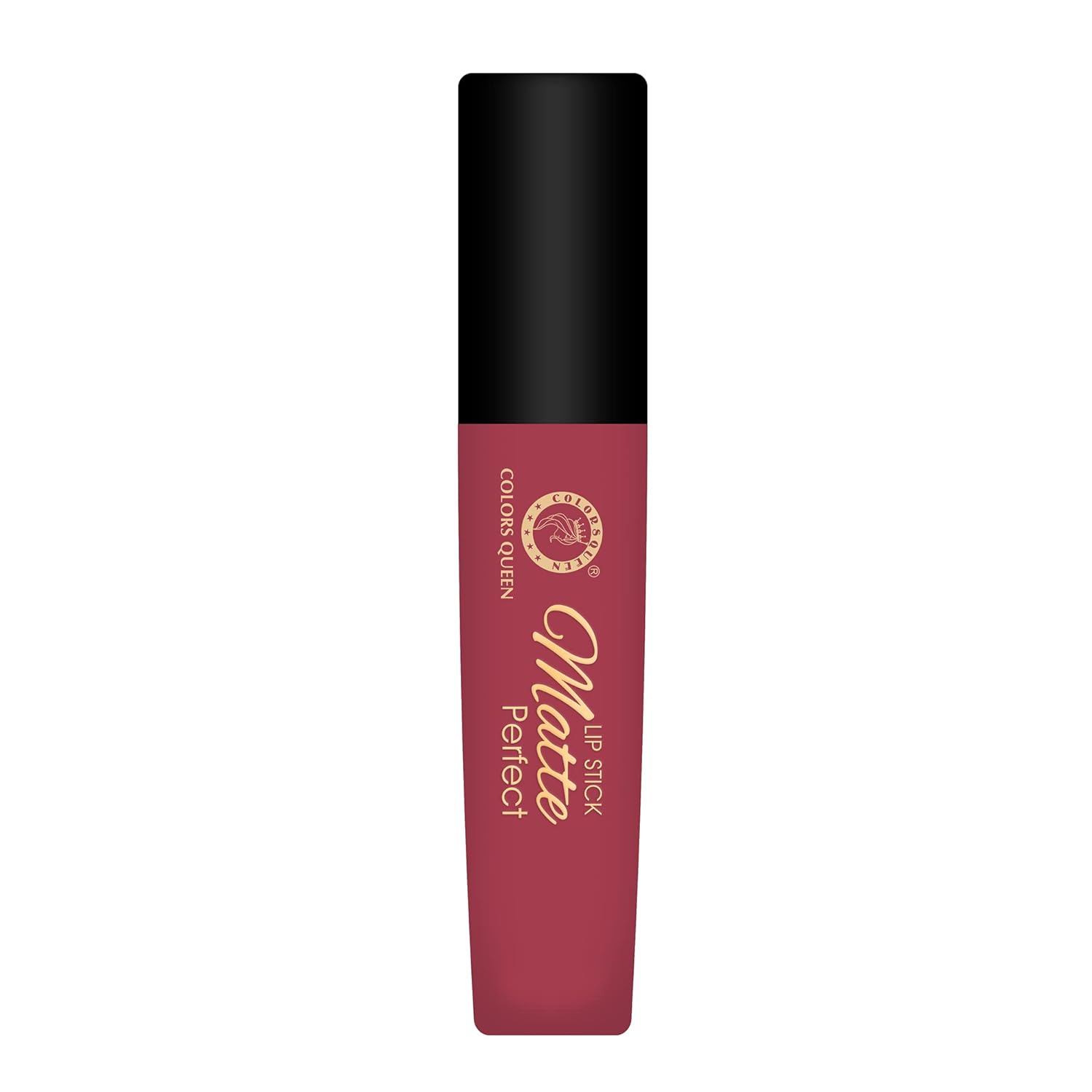 Colors Queen Matte Perfect Lipstick - 100% Non Transfer, Waterproof Matte Lipstick, Liquid Lipstick Matte, 18 hour Stay, Long Lasting Matte Lipstick for women (04 - Party Pink) - View 2 of 6