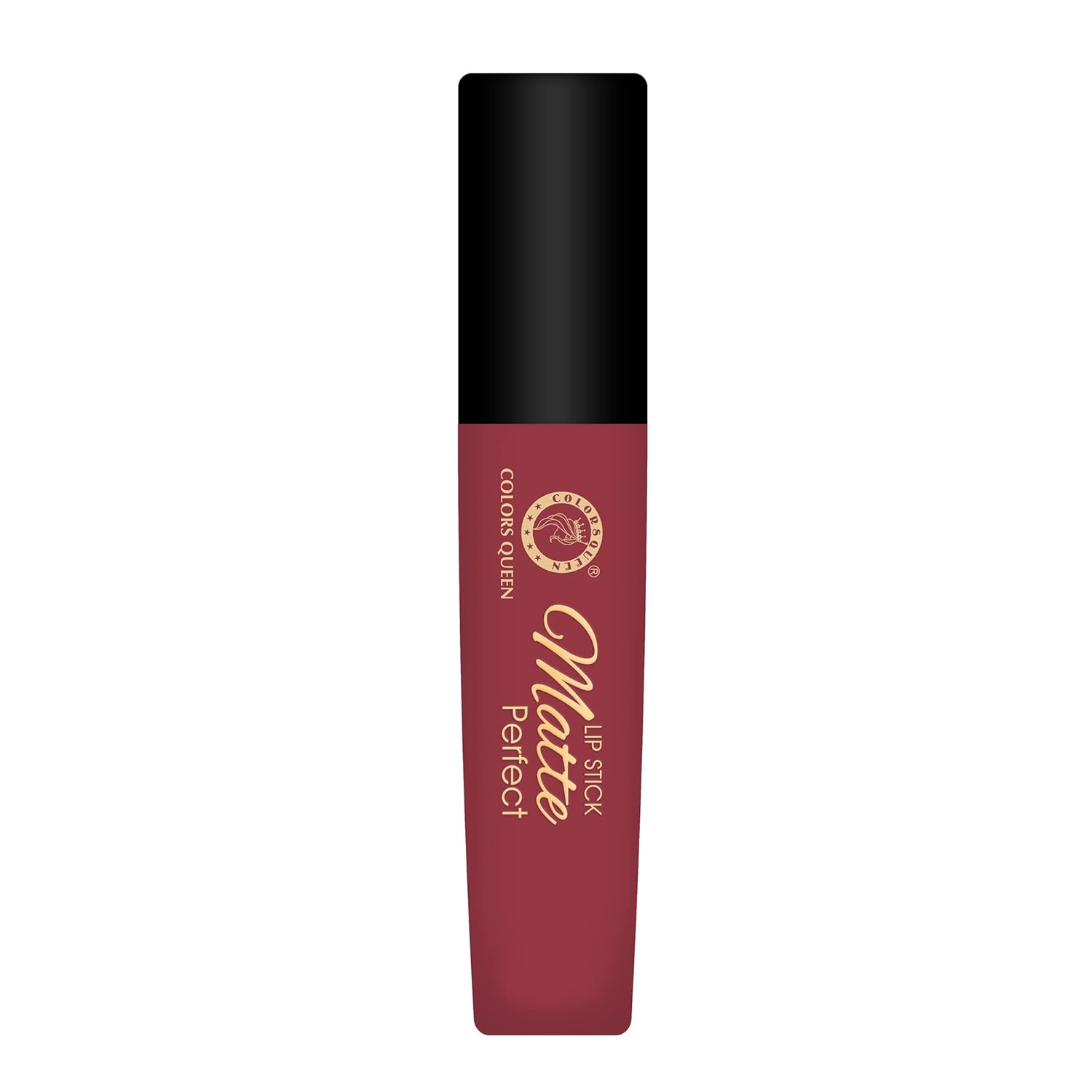 Colors Queen Matte Perfect Lipstick - 100% Non Transfer, Waterproof Matte Lipstick, Liquid Lipstick Matte, 18 hour Stay, Long Lasting Matte Lipstick for women (05 - Pomegranate Pink) - View 2 of 6