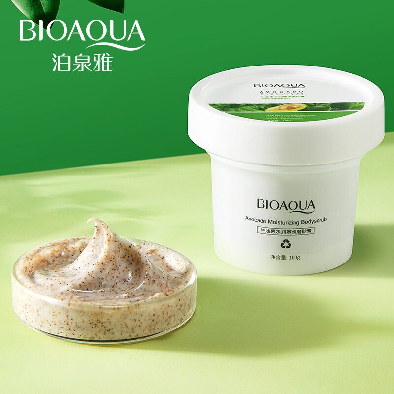 BIOAQUA Avocado Moisturizing Body Scrub Hydration Bright Skin Body Scrub 100g(frommalaysia) - View 3 of 3