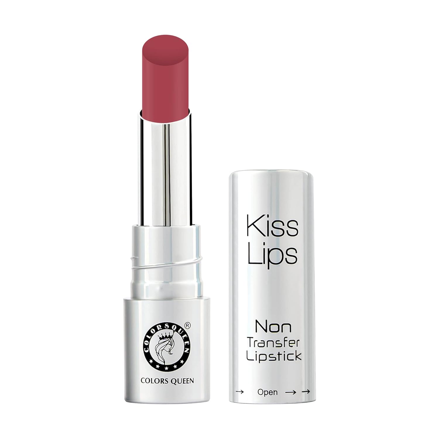 Colors Queen Kiss Lips Matte Lipstick | Smudge Proof & Non Transfer | Creamy Matte Long Stay Lipstick for Women (22 - Color Sense) - View 3 of 4