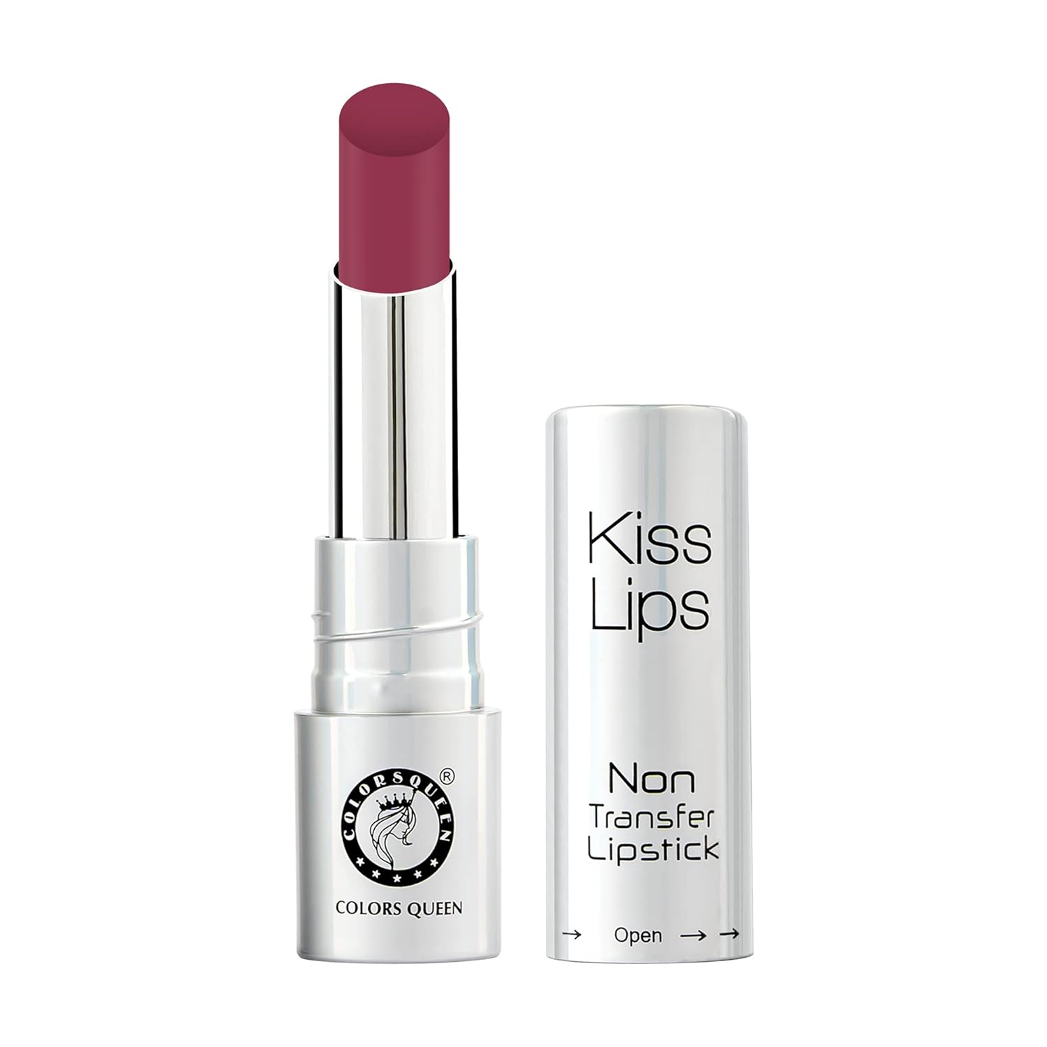 Colors Queen Kiss Lips Matte Lipstick | Smudge Proof & Non Transfer | Creamy Matte Long Stay Lipstick for Women (18 - Cherry Berry) - View 3 of 4