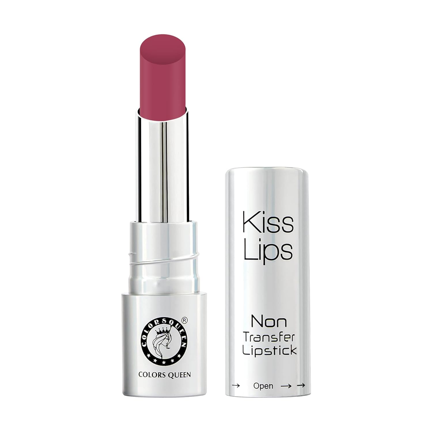 Colors Queen Kiss Lips Matte Lipstick | Smudge Proof & Non Transfer | Creamy Matte Long Stay Lipstick for Women (01 - Hot Plum) - View 3 of 3
